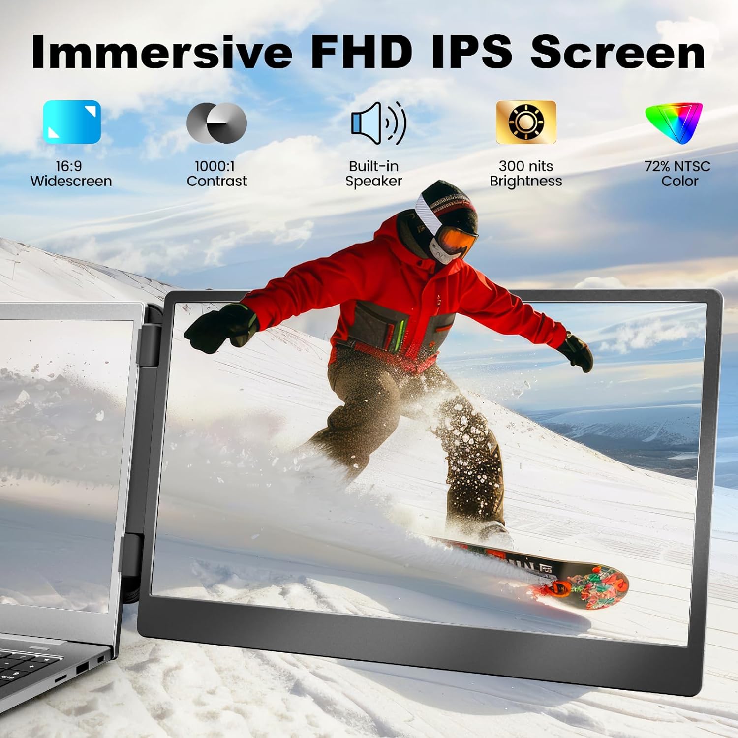 KEFEYA Laptop Screen Extender  14.2