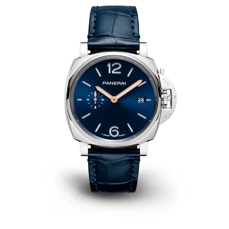 [Super Clone]Luminor Due Blue Alligator Strap 42mm