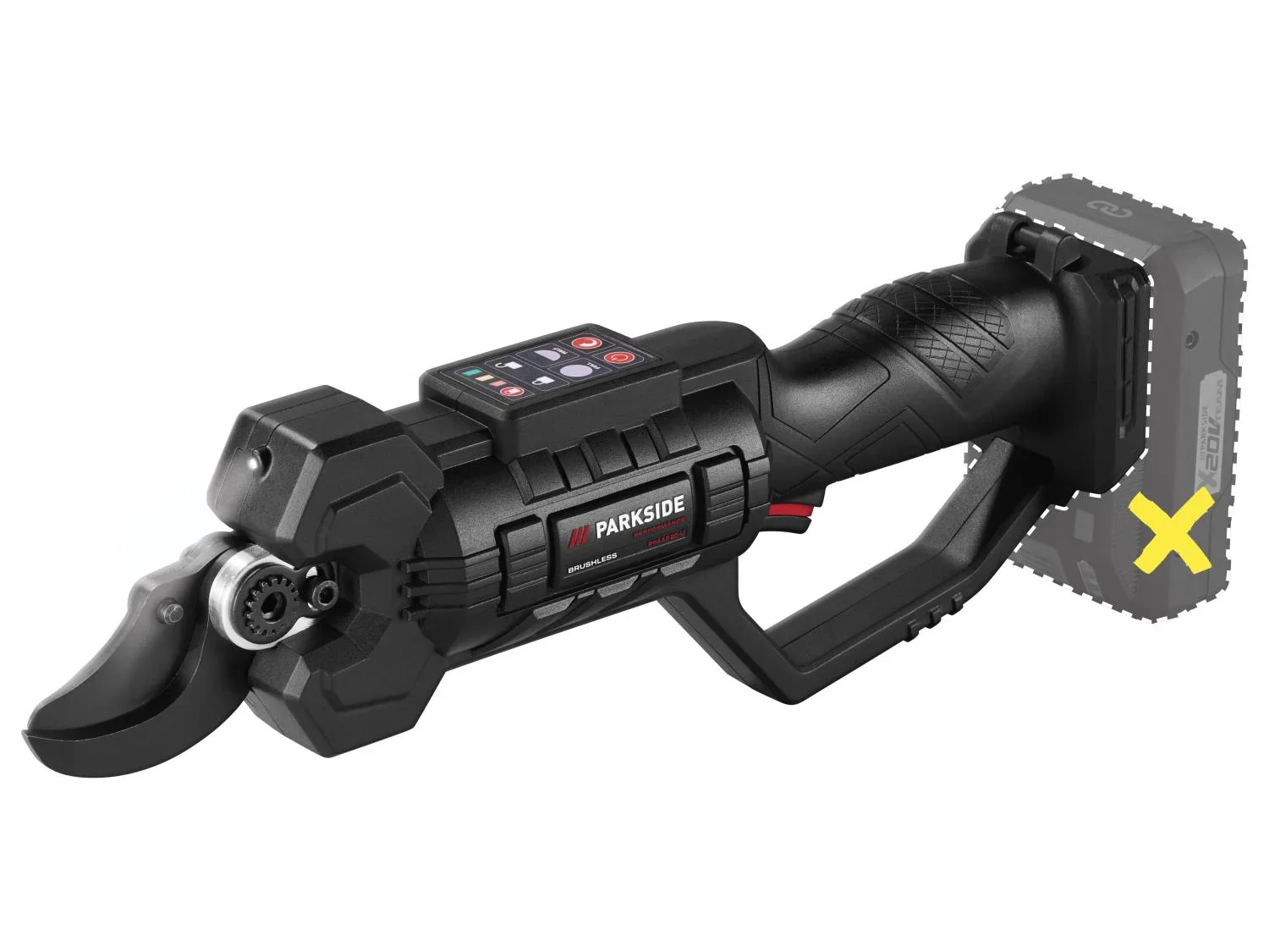 PARKSIDE PERFORMANCE Coupe-branches sans fil PPAAS 20-Li, 20 V