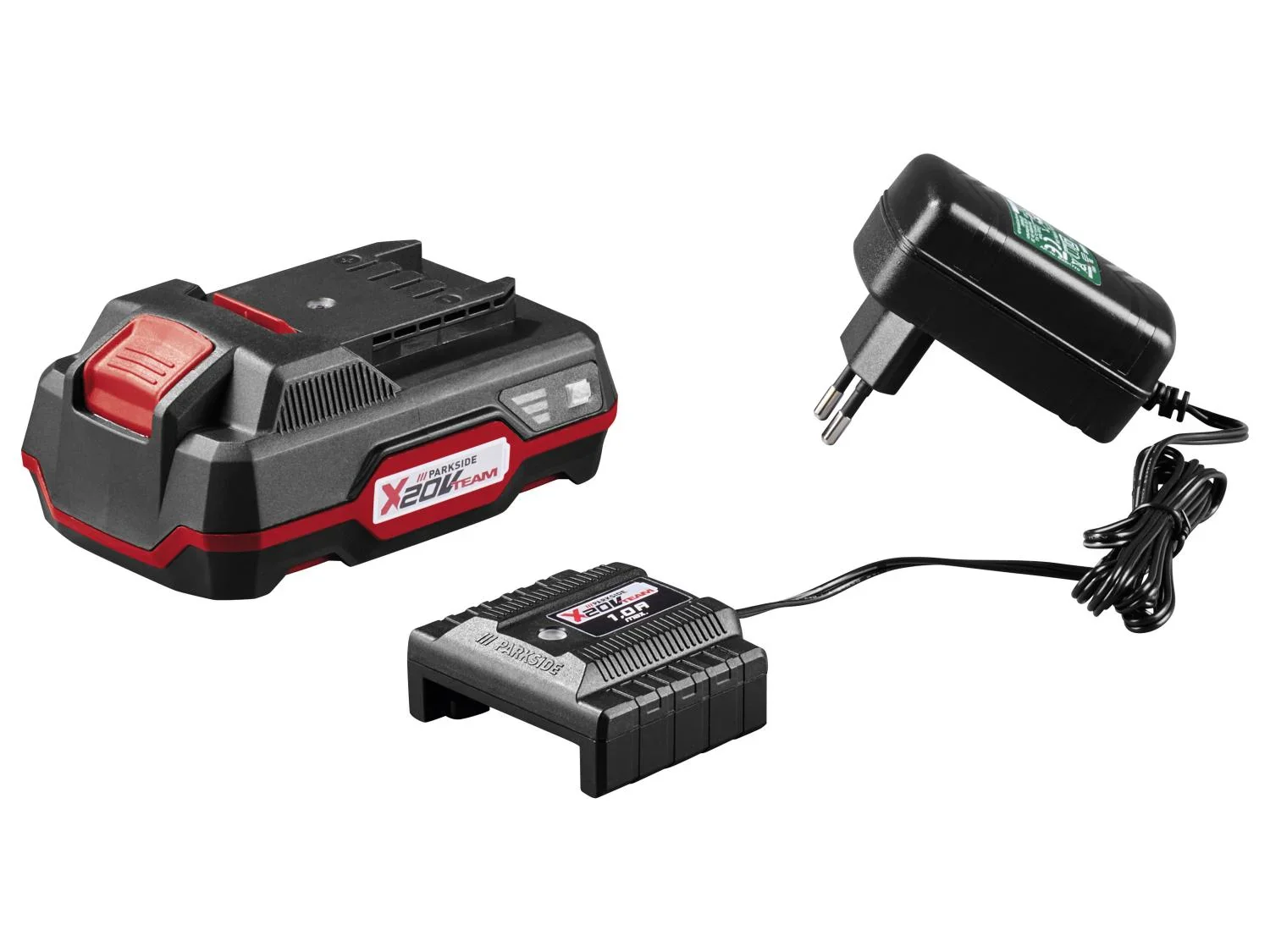 PARKSIDE Set perceuse-visseuse sans fil + batterie + chargeur, 20 V