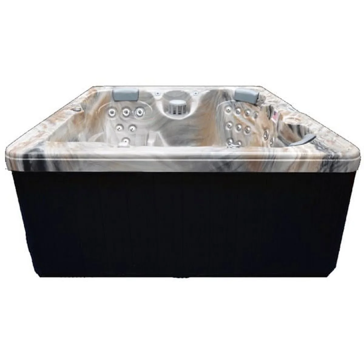 Home & Garden HG51 5-Person Hot Tub with 51 Therapy Jets and Digital Controls �C Ideal for Backyard Relaxation and Hydrotherapy