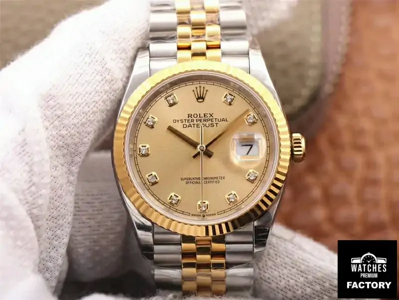 Rolex Datejust M126233-0017 EW Factory Champagne Dial