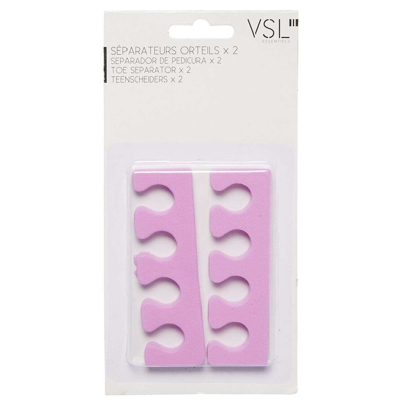 Séparateur d'orteils rose