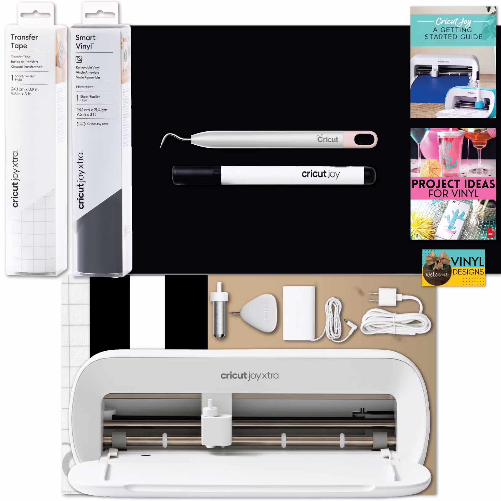 Joy Xtra Die-Cutting Machine Sticker Edition Bundle, White- New Walmart Exclusive(Joy Xtra Sticker Edition) - Image 5
