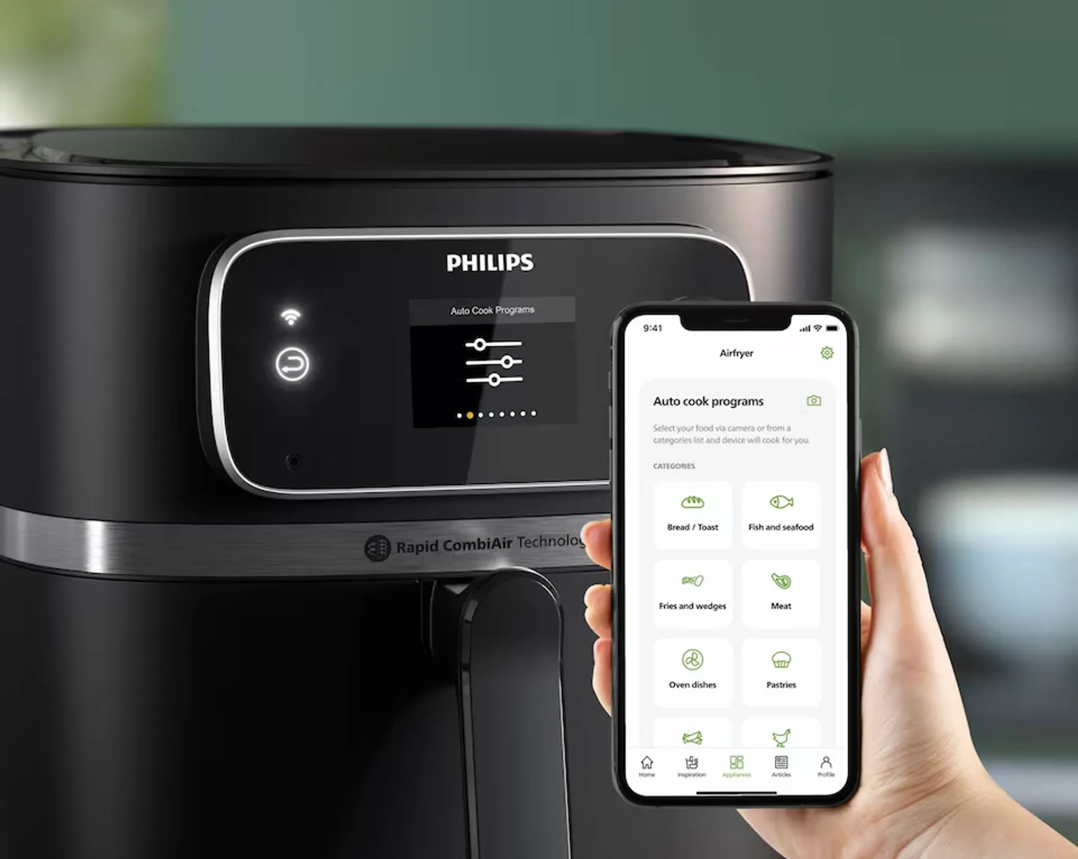 Philips Airfryer Combi XXL 7000 series HD9880/90