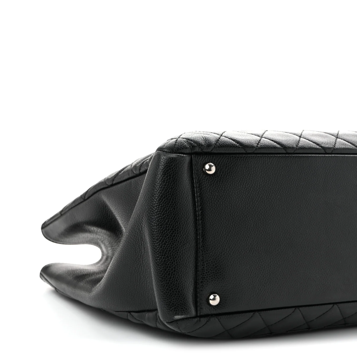 Caviar Quilted XL Grand Shopping Tote GST Black