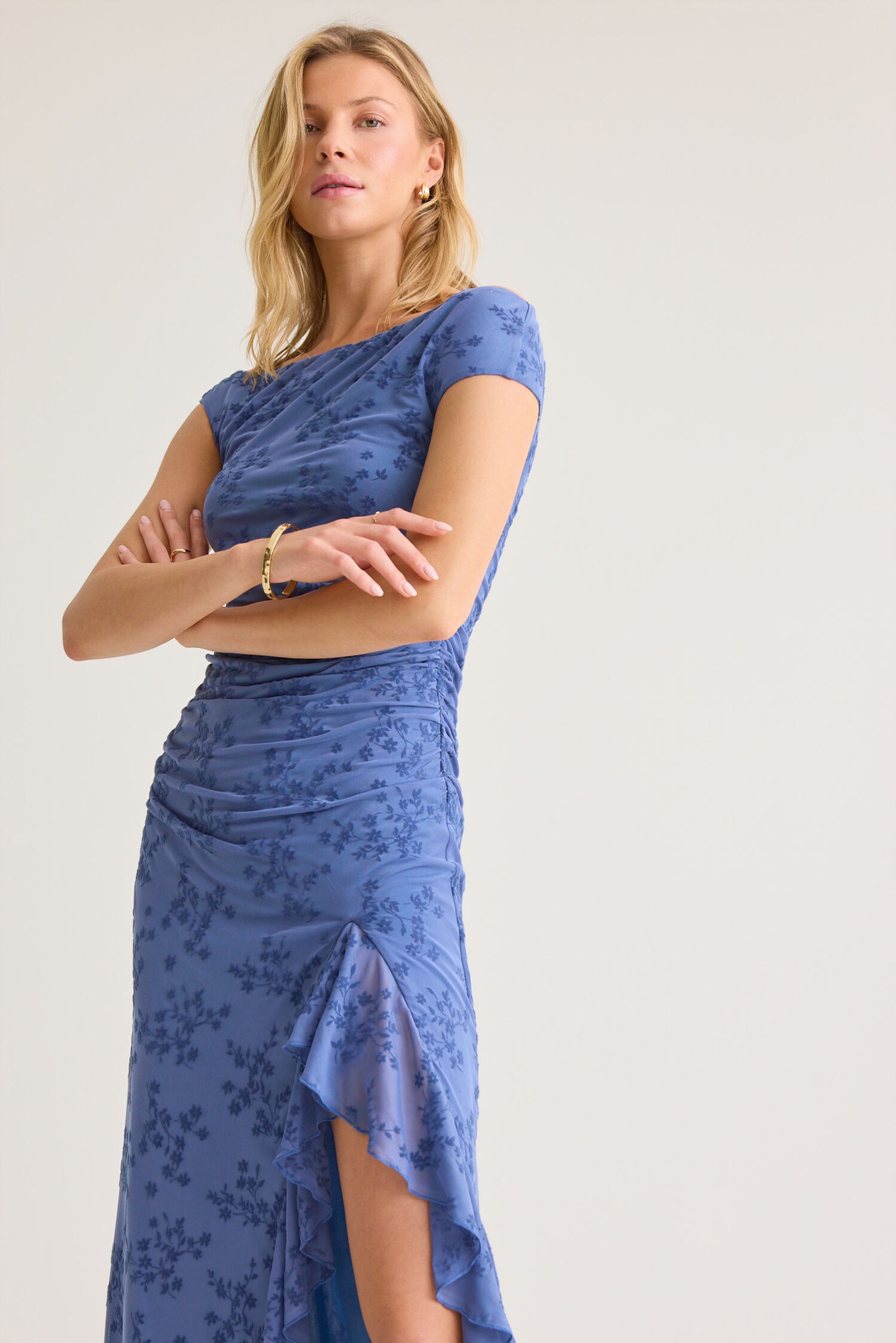 Vicky Mesh Maxi Dress