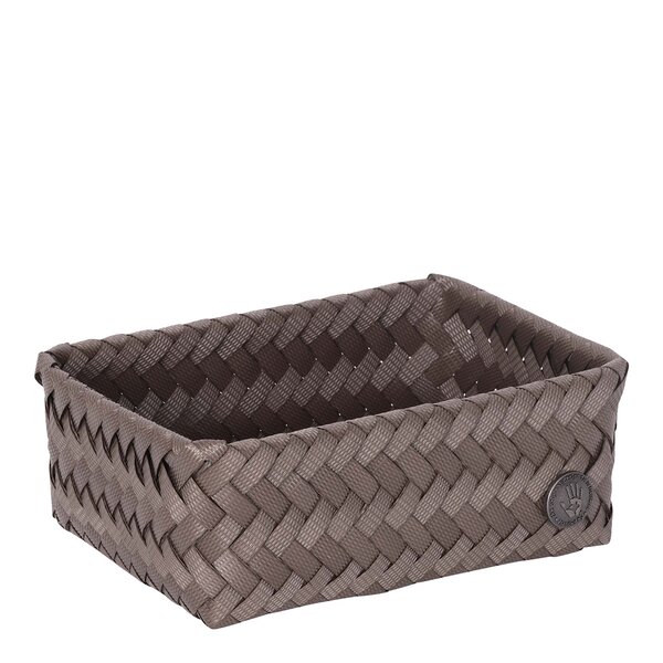 Fit liten oppbevaringskurv 18x12x7 cm dark grey