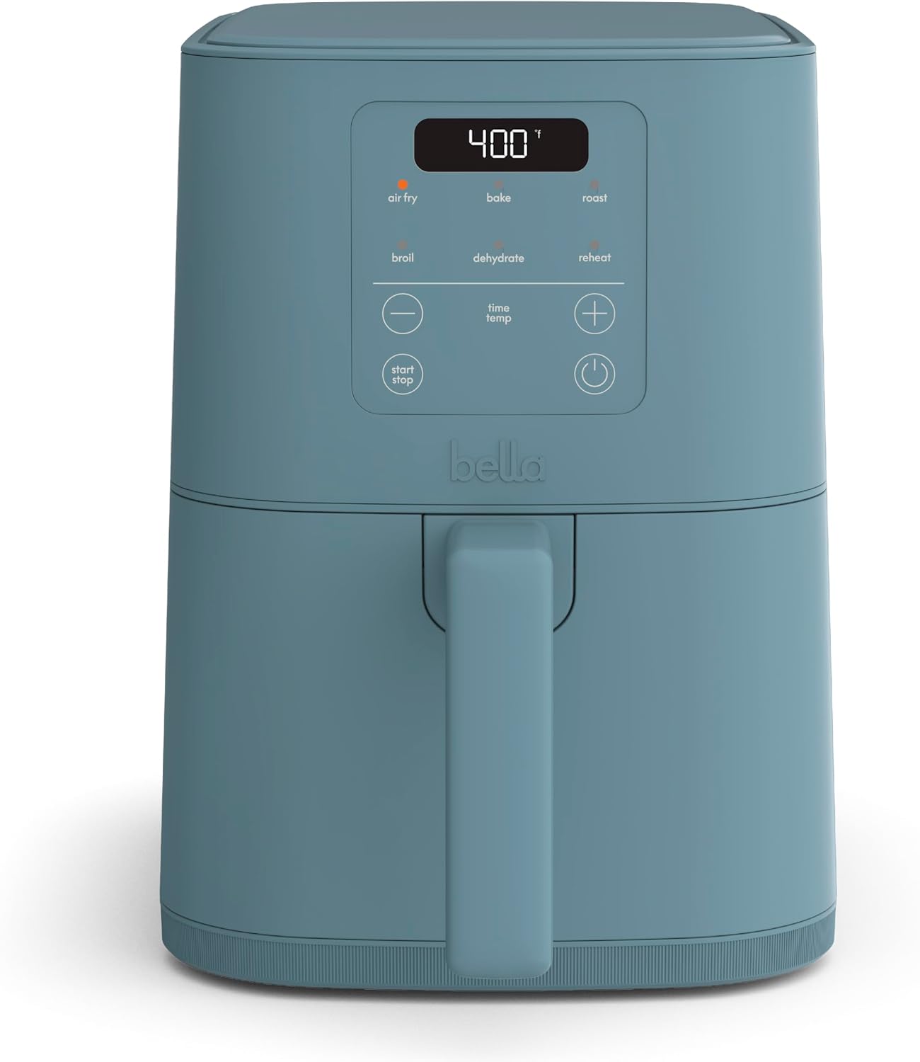bella Fits-Anywhere™ 6qt Slim Air Fryer, Non-Toxic Coating, Oatmilk