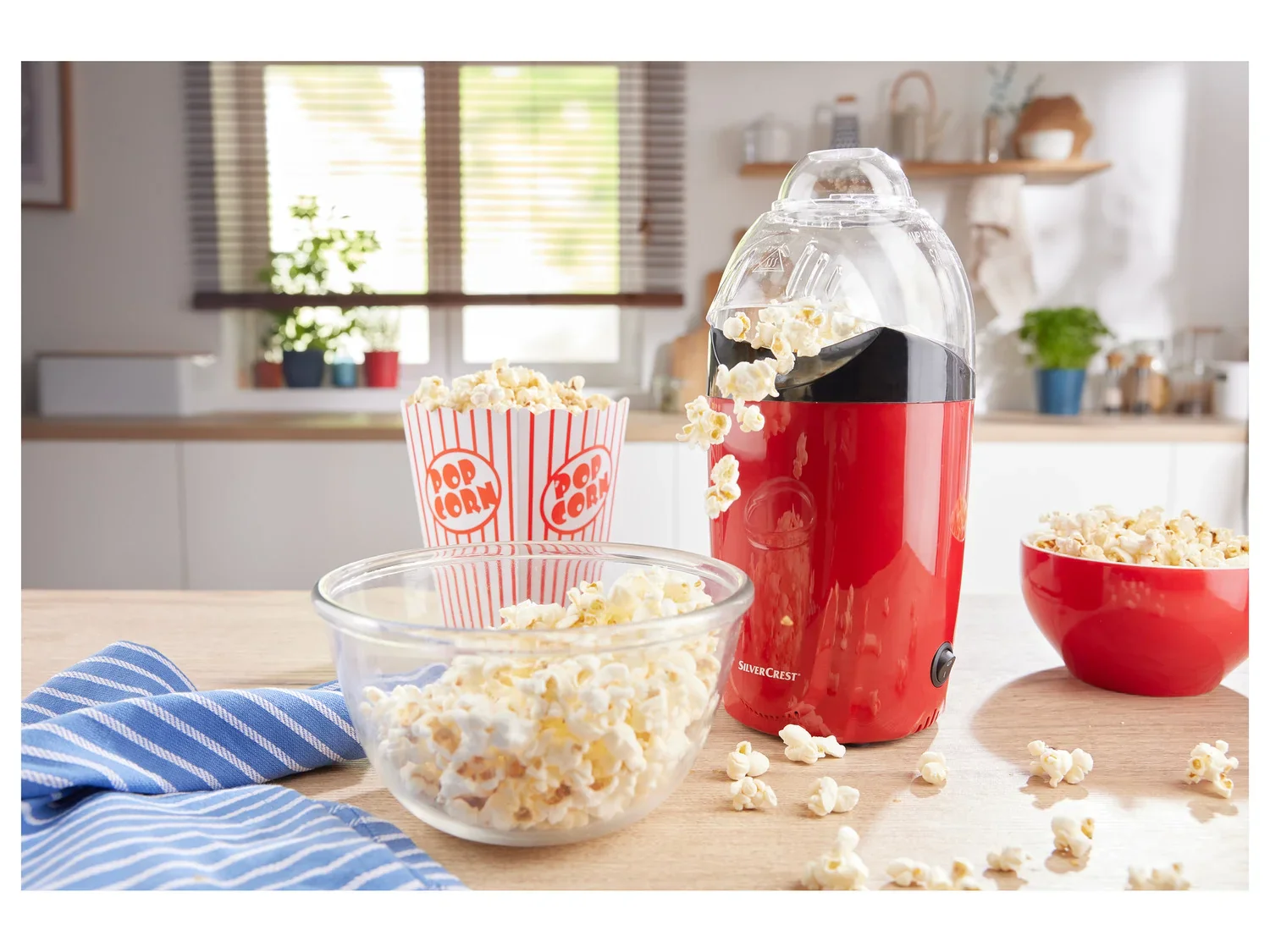 SILVERCREST KITCHEN TOOLS Appareil  pop-corn SOPCM 1200 C1, 1200 W