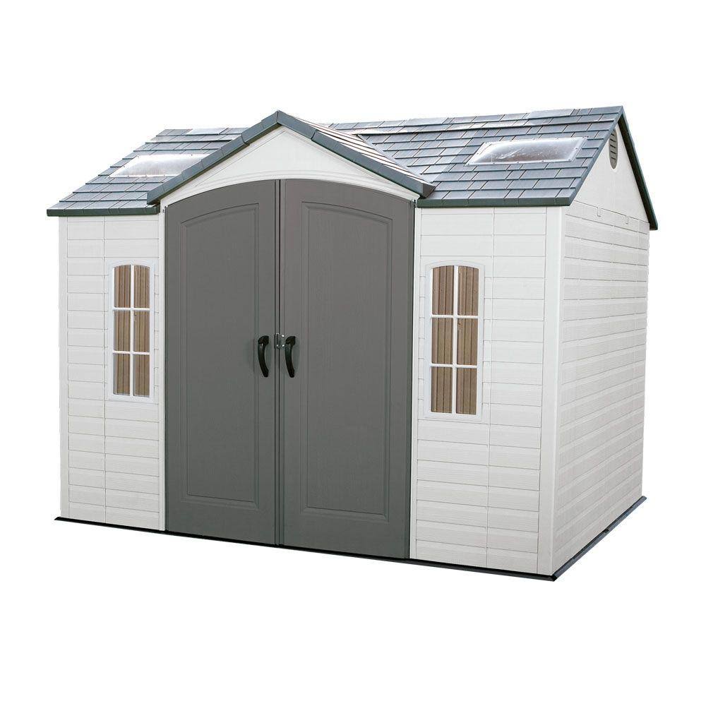 Lifetime Garden Shed - 10 ft. x 8 ft. - Browns