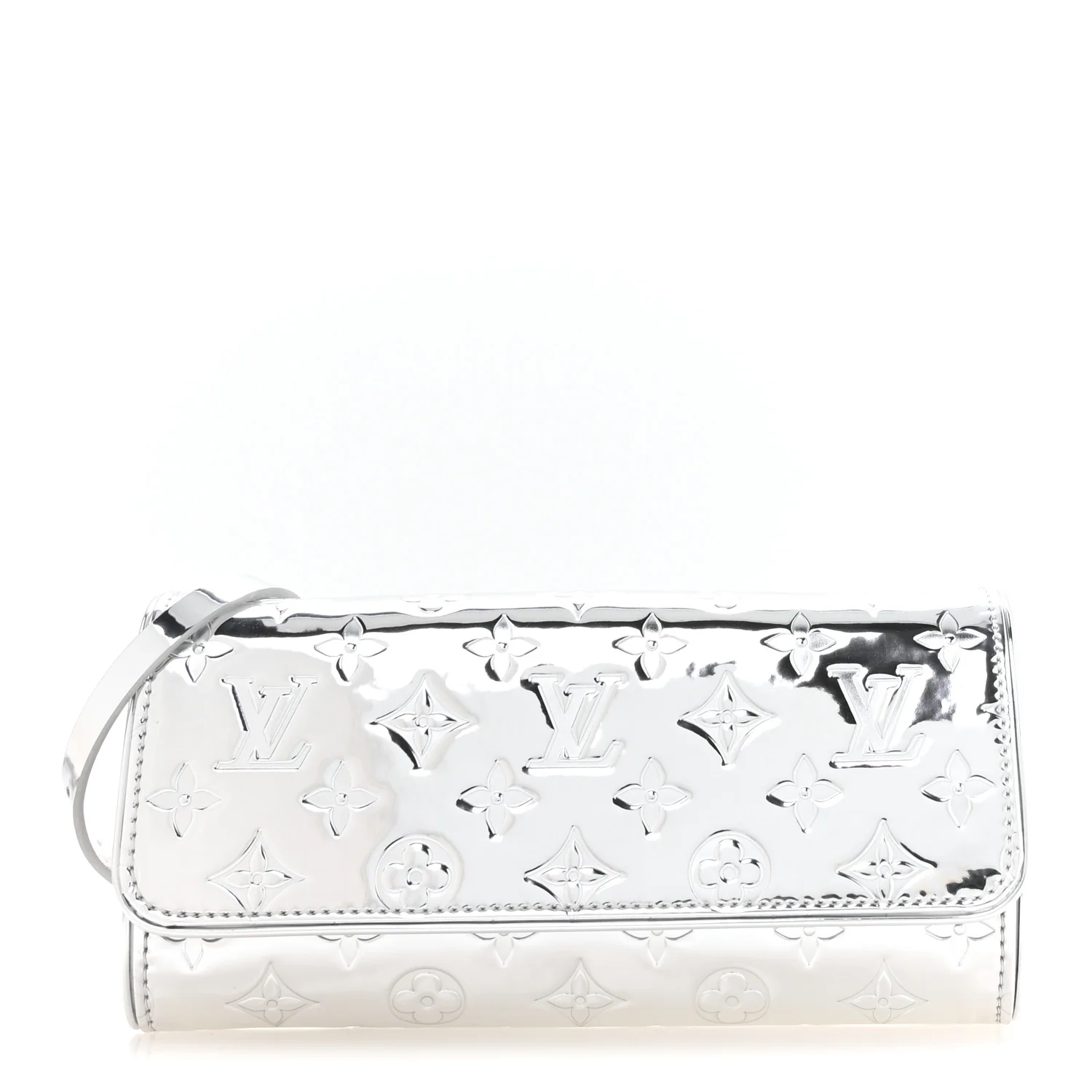 Monogram Miroir Pochette Twin Silver