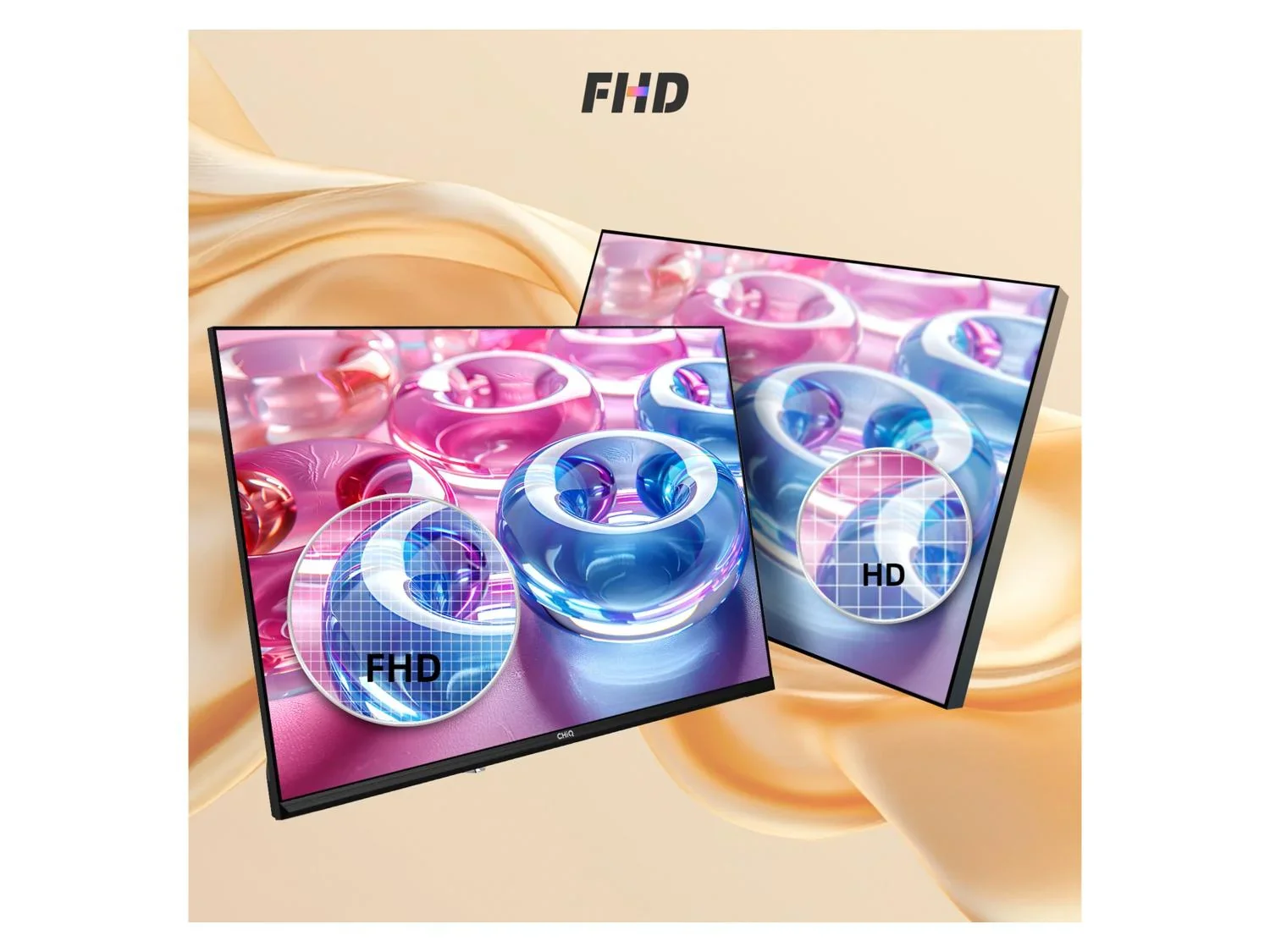 Chiq Smart TV FHD L32FM10V, 32 pouces (80 cm)