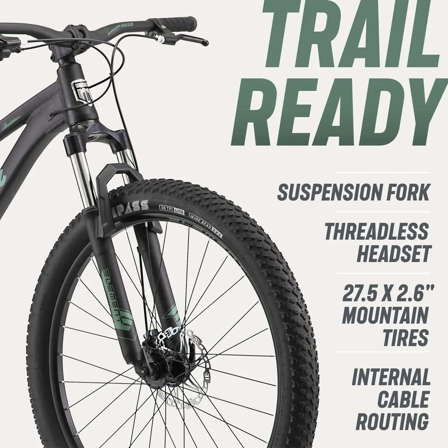 Mongoose Mongoose Impasse Dual Suspension Mountain Bike, 27.5 - Inch Wheel, Matte Black