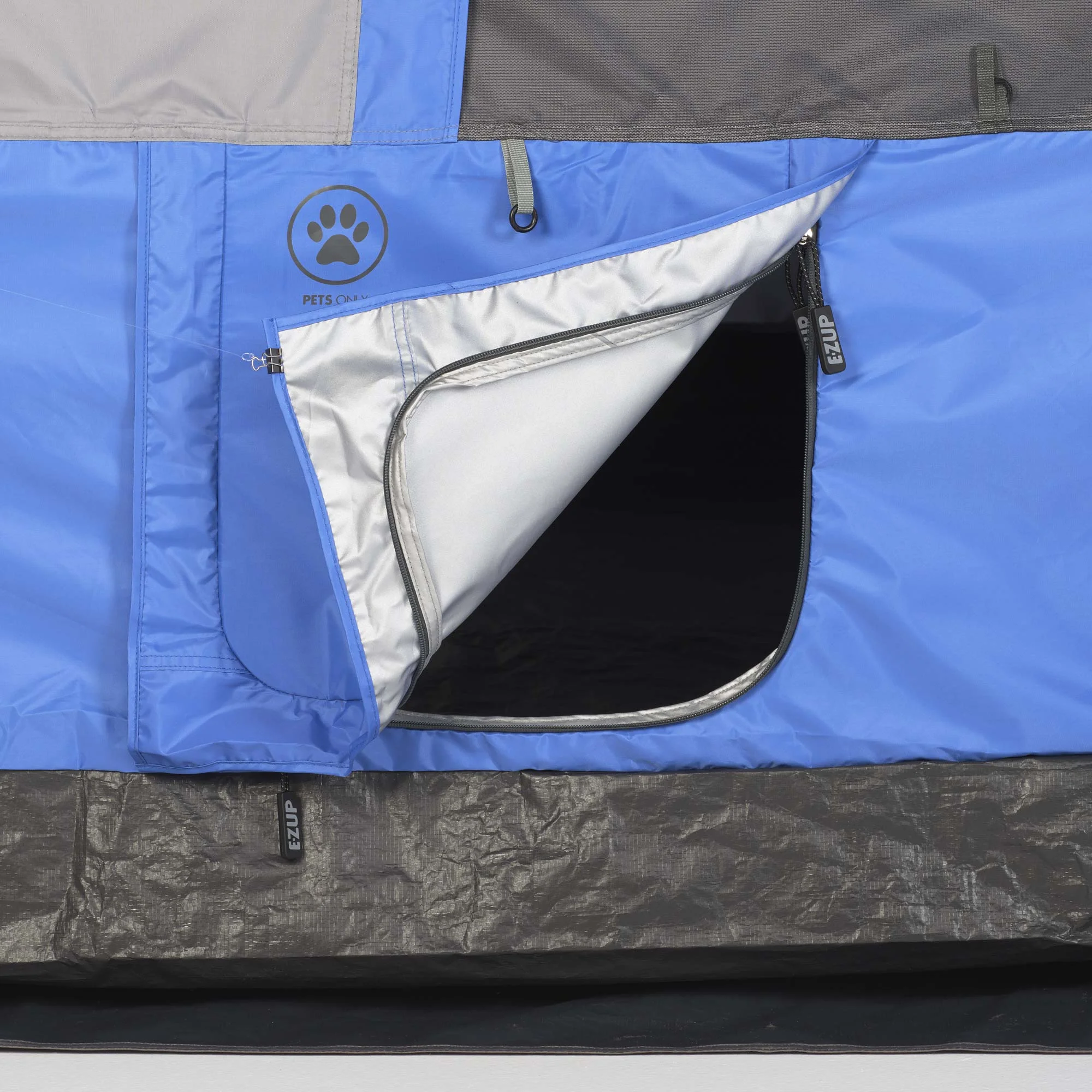 Camping Cube? 6.4, Outdoor Camping Cube Converts to 10" Straight Canopy Tent, Royal Blue(Royal Blue) - Image 4