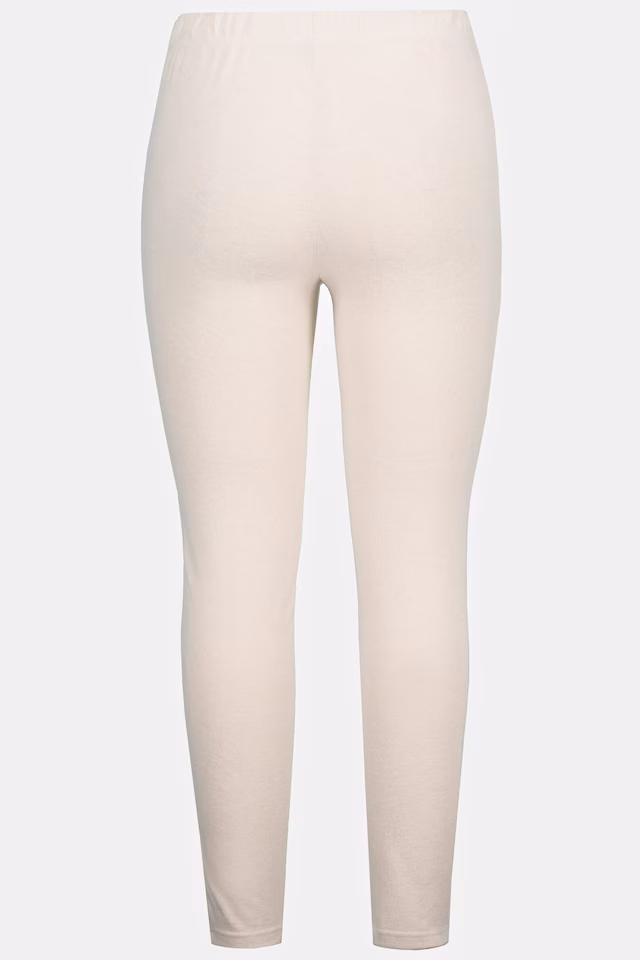 Side Stripe Elastic Waist Stretch Knit Lounge Leggings