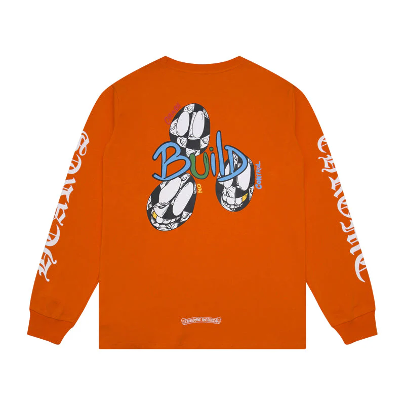 Chrome Hearts Men's Long-Sleeve T-shirt Sweatshirt K8012