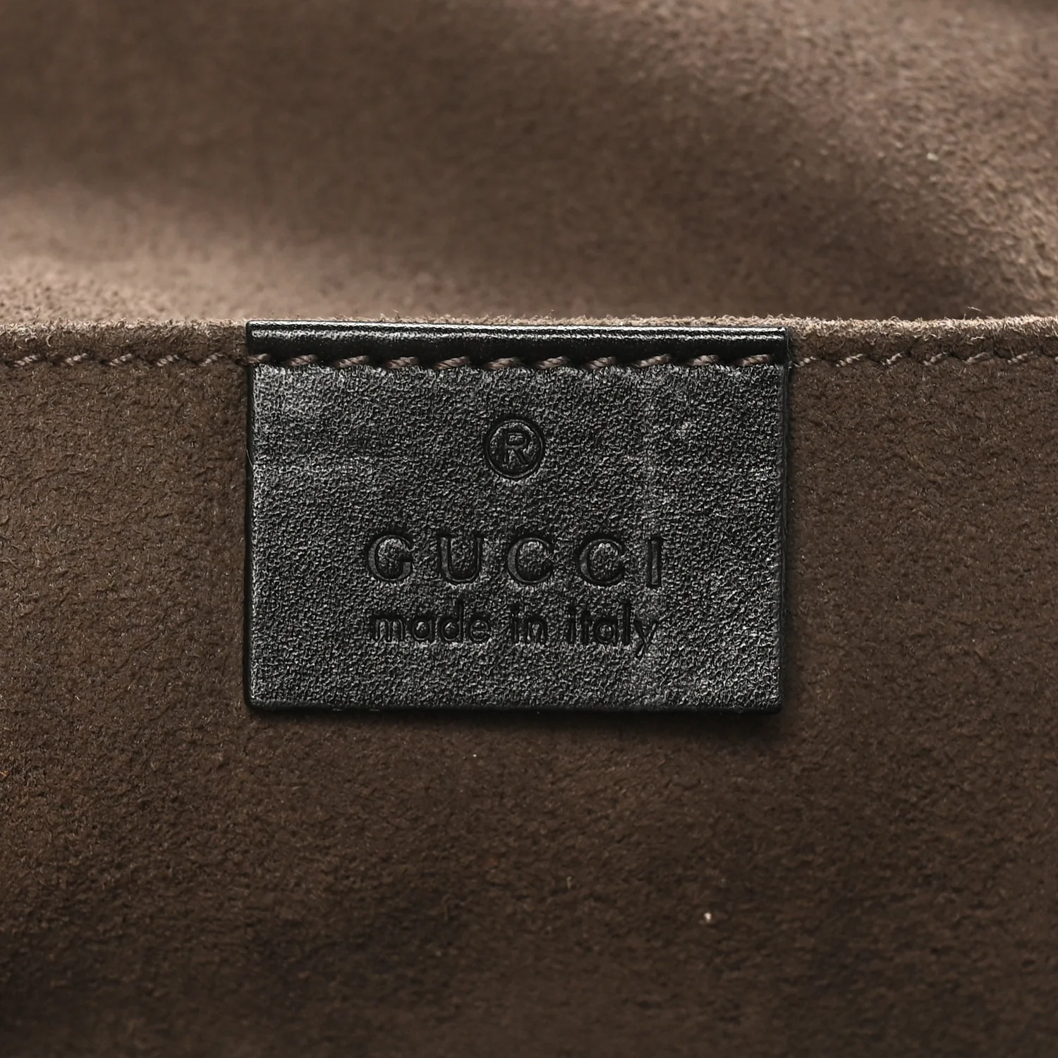 Guccissima Sling Backpack Black