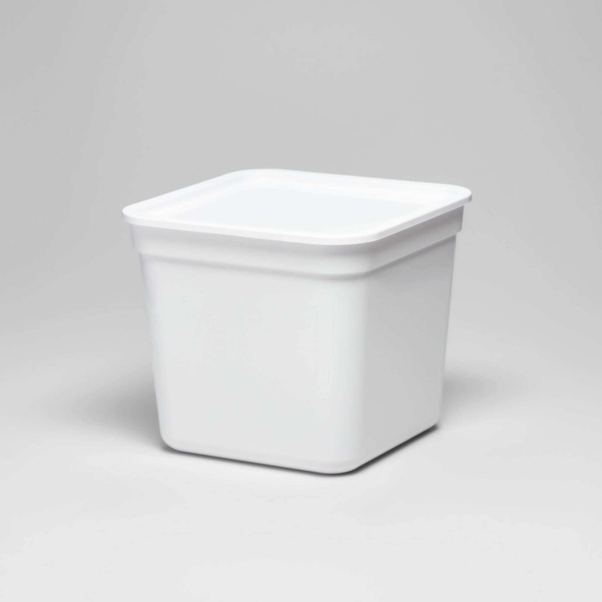 Large Modular Storage Box White Opaque - Brightroom