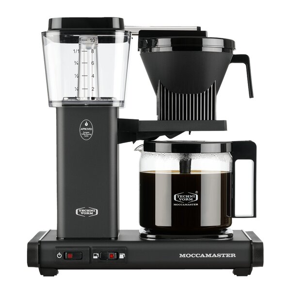 Optio kaffetrakter 1,25L matt svart