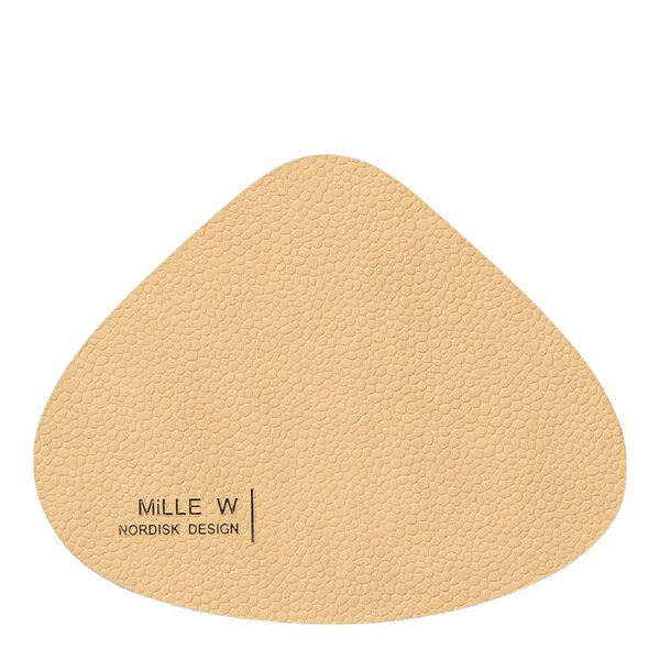 Sea Shell glassbrikke 10x13 cm beige