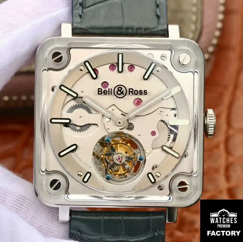 Bell Ross BR-X2 Tourbillon Stainless Steel Brushed Dial