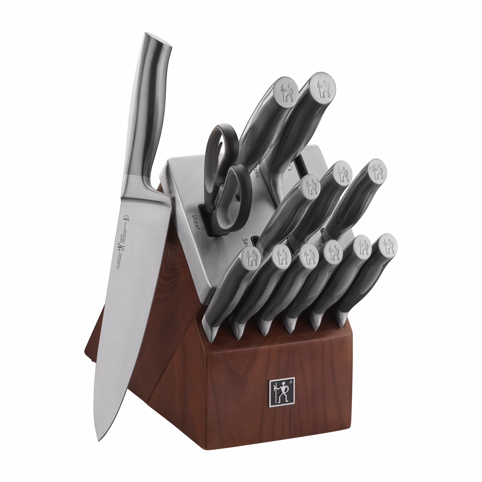 Graphite 14-pc Self-Sharpening Knife Block Set(14)