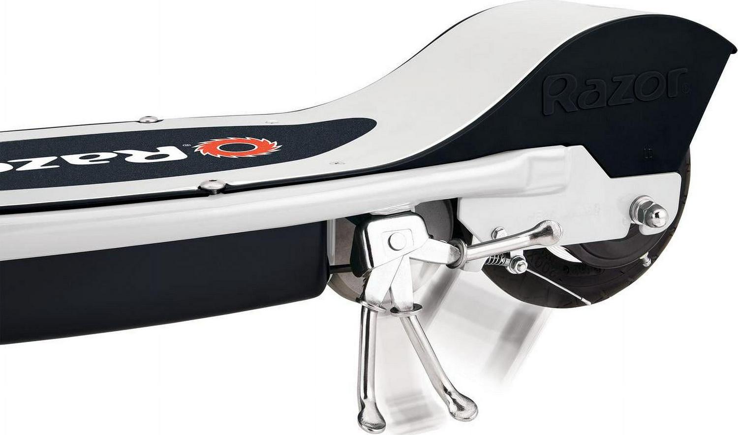 E200 Electric Scooter White/red. 200-Watt Motor. up to 12 mph. for Teen Ages 13+ - Image 4