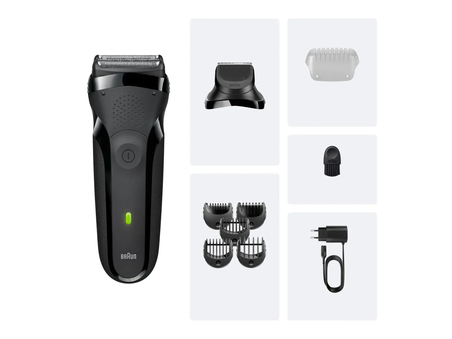 BRAUN Rasoir lectrique Serie 3 300BT