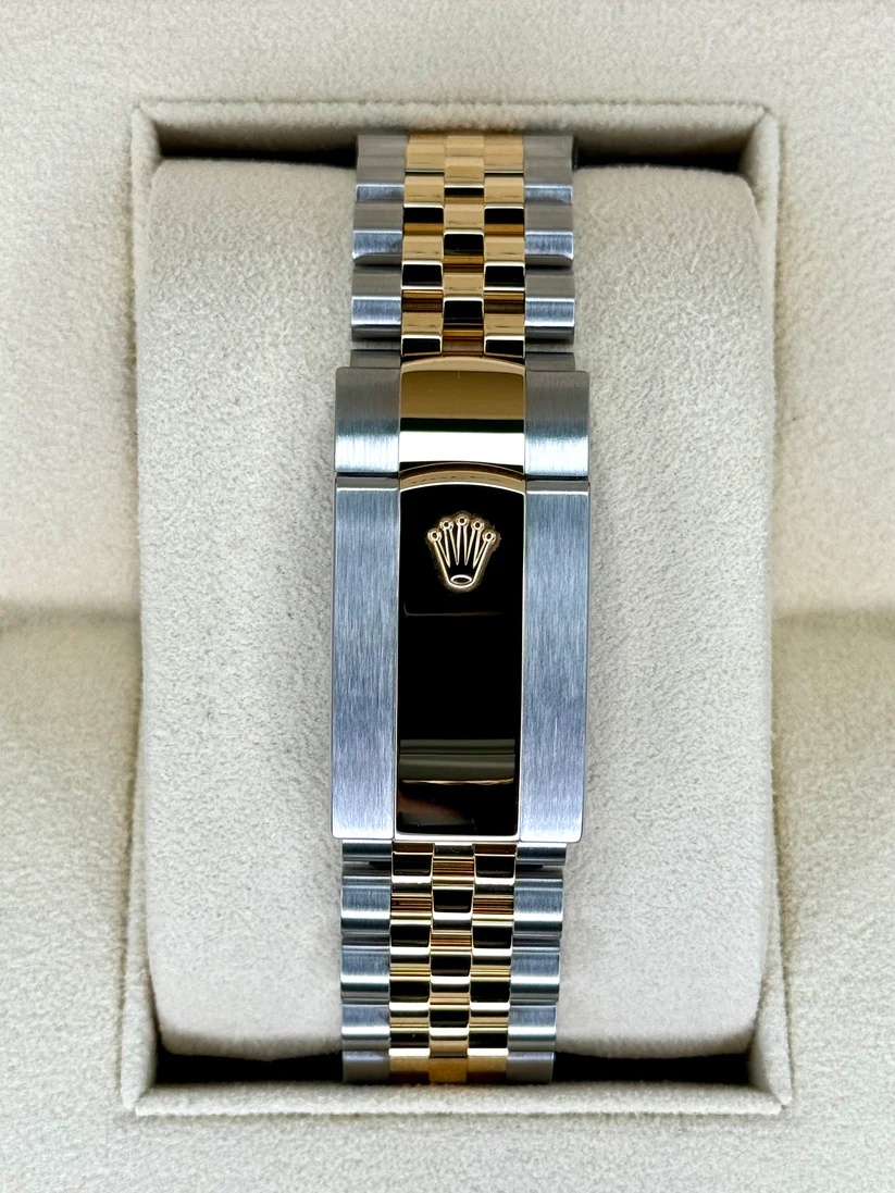 [Super Clone]RLX  Sky-Dweller 42mm Two-Tone Yellow Gold White Dial Jubilee - 336933 - New 2025