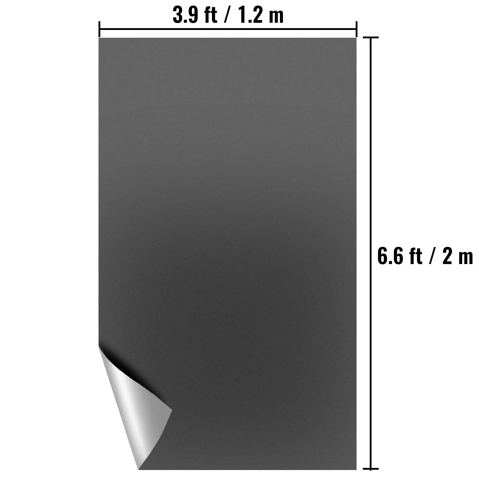 Portable Non-Slide Dance Floor for Ballet, Jazz, and Hip-Hop(6.6' x 3.9'/Black,Gray) - Image 8