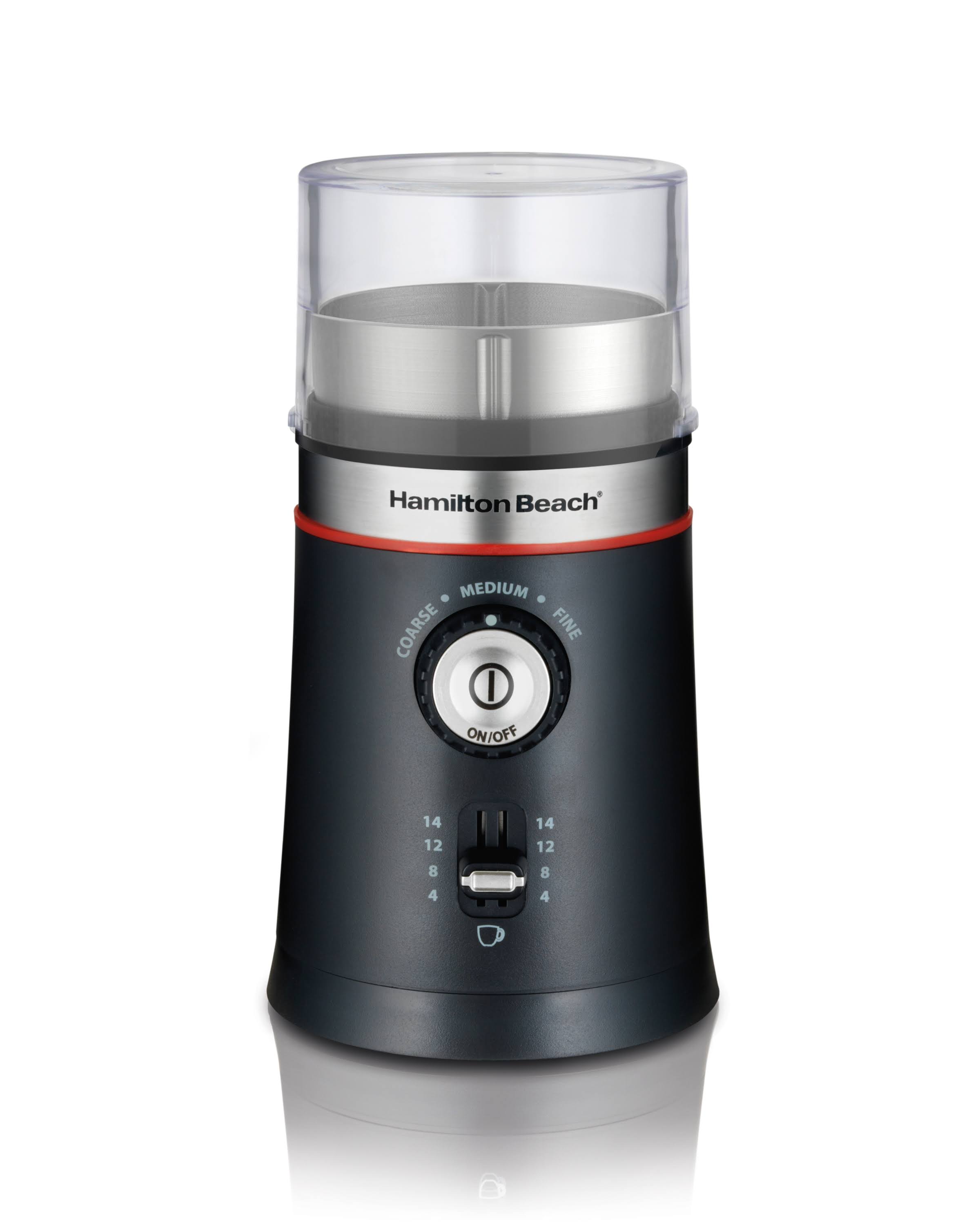 Hamilton Beach Custom Grind Coffee Grinder - Black