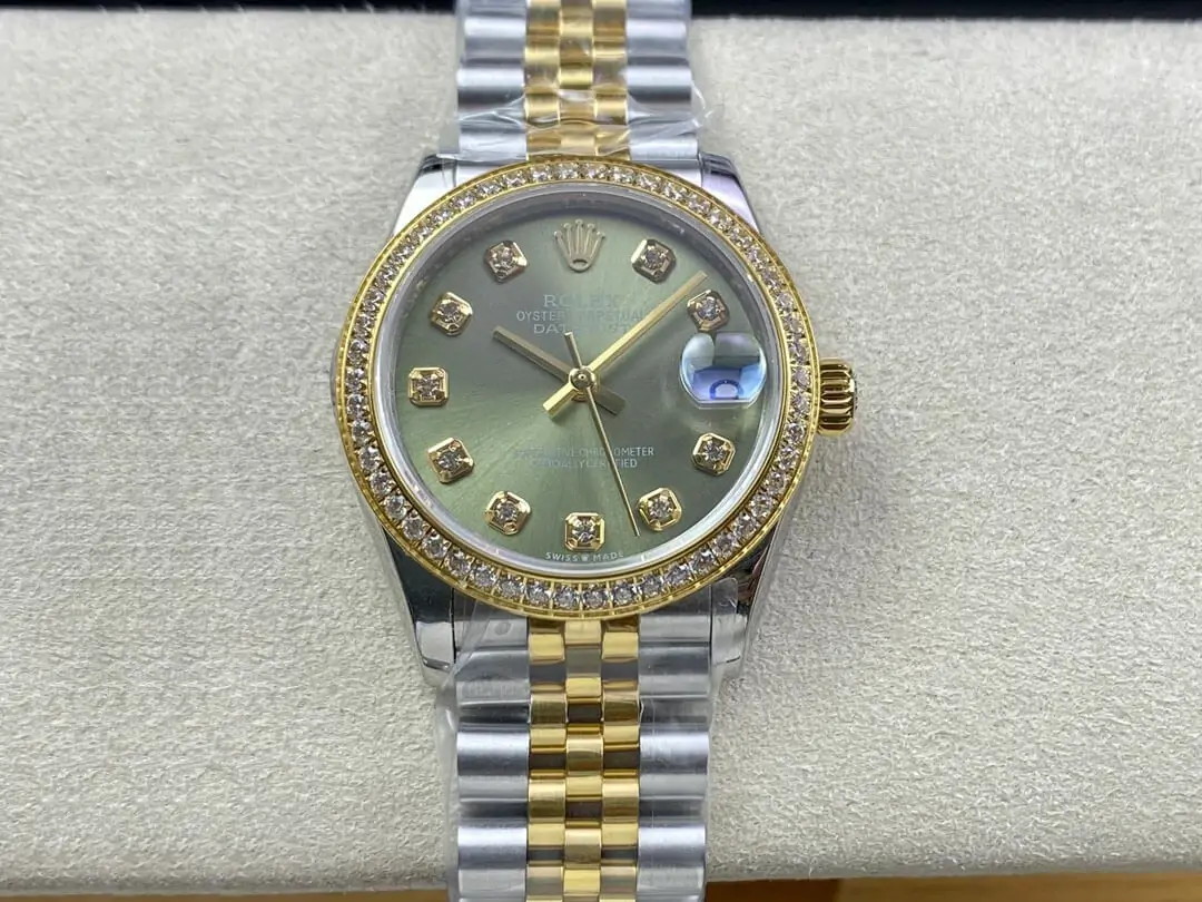 Rolex Datejust M278383RBR-0030 31MM EW Factory Diamond-Set Bezel