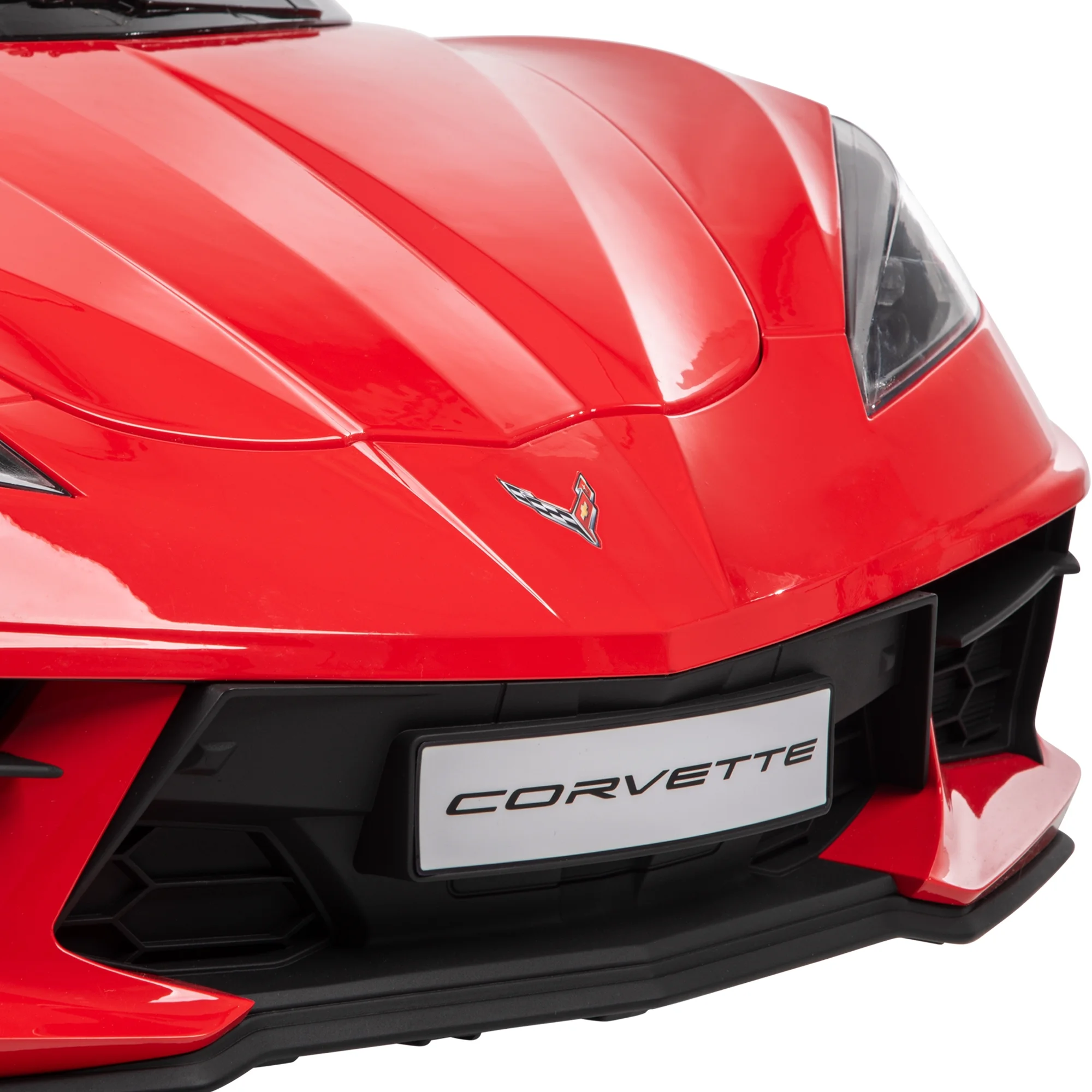 12V Corvette Stingray, Battery Powered Ride-On Car, Children Ages 3+, Sounds - Image 8