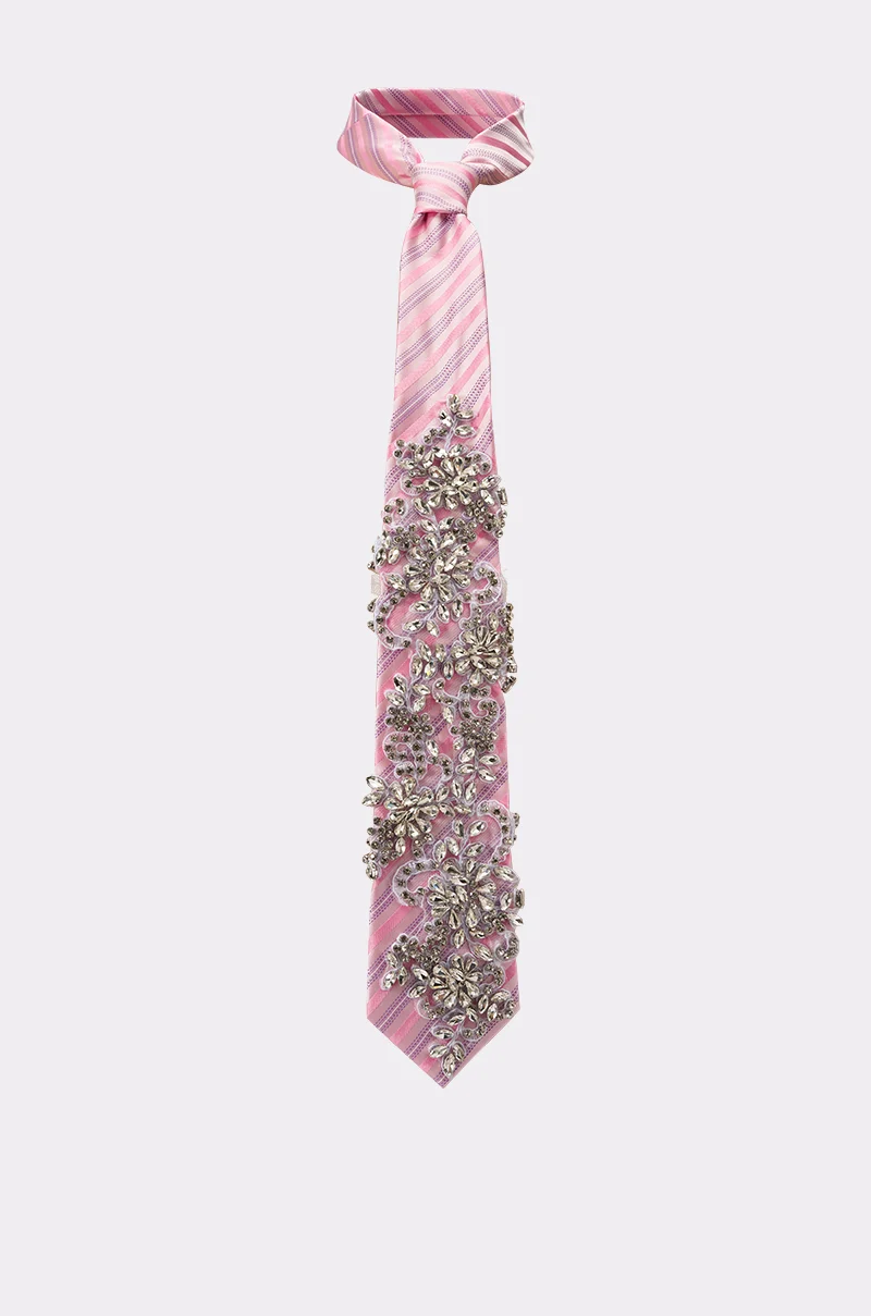 FEMME APPLIQUE TIE - Akira Store