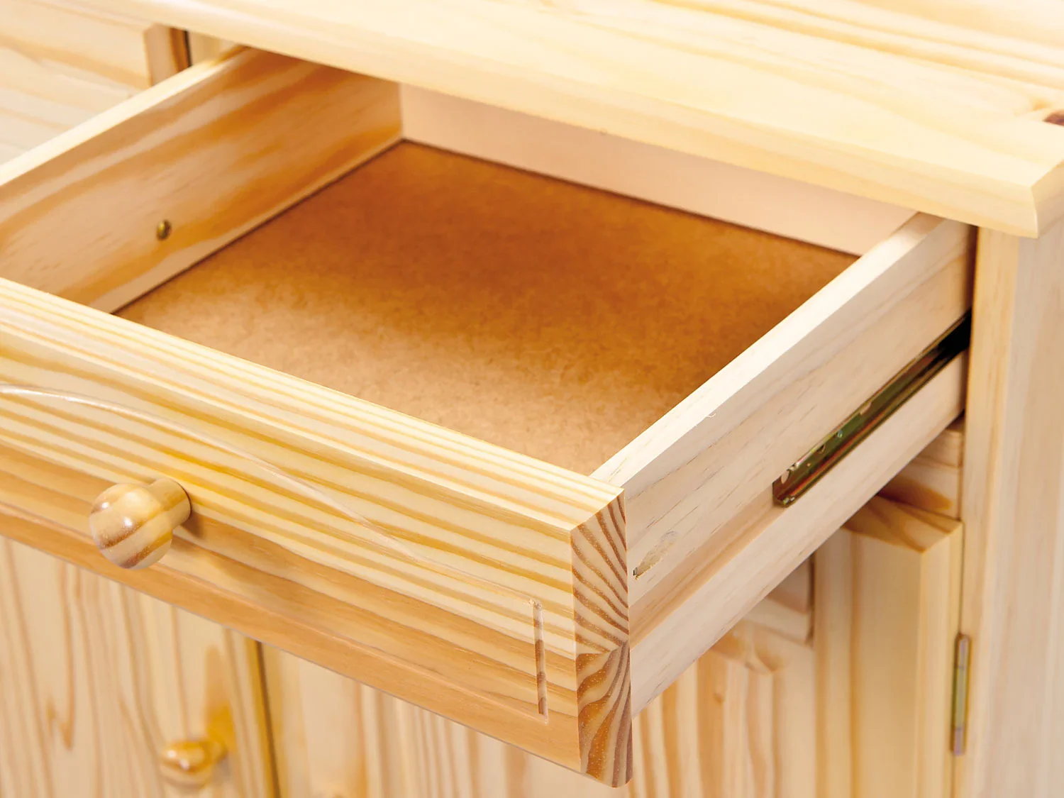Inter Link Commode de style campagnard en bois massif