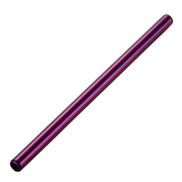 Steelpipe sugerør 15 cm lilla