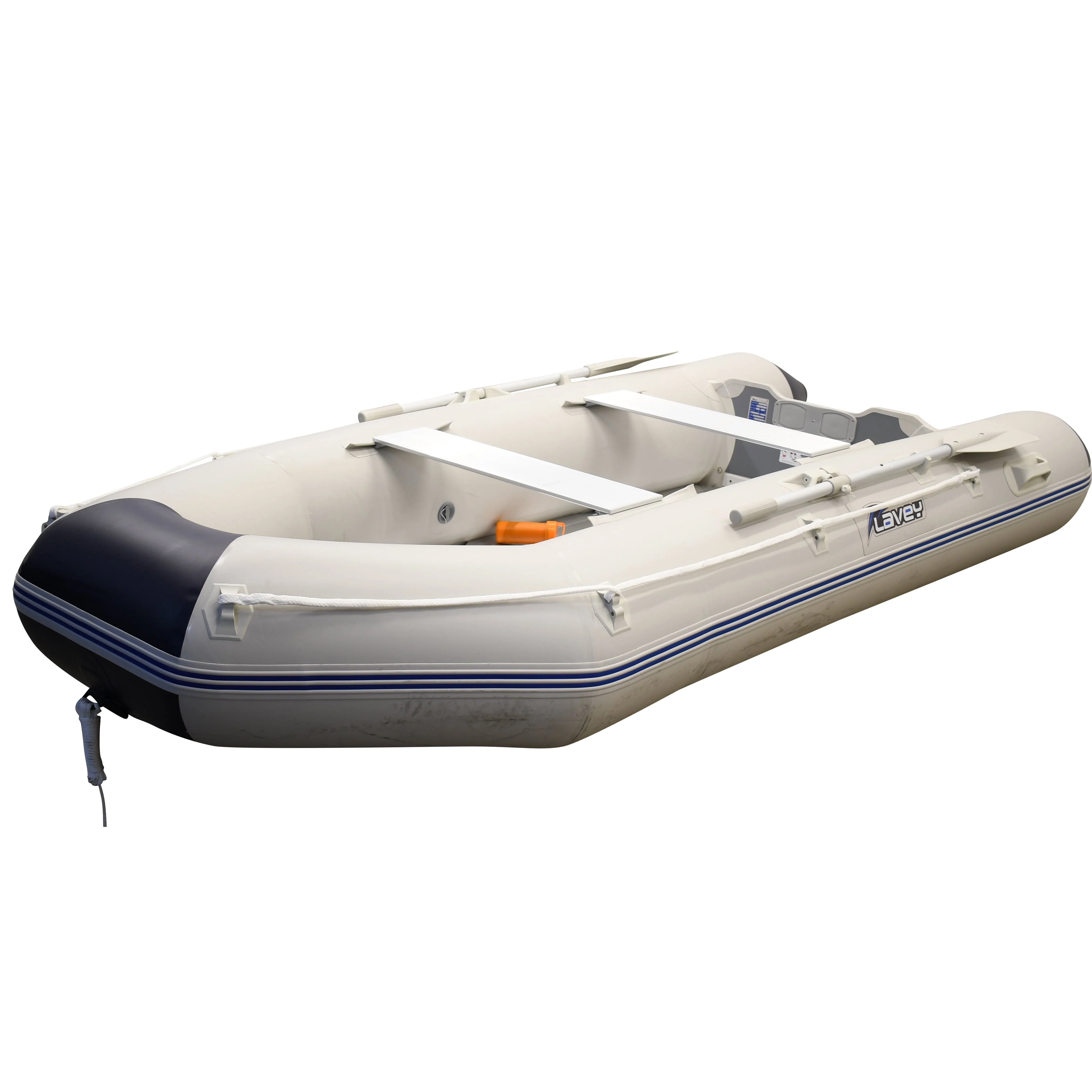 2020 Inflatable Aluminum Heavy Duty Dinghy Tender Boat Wood Transom (330cm (10 8ft))