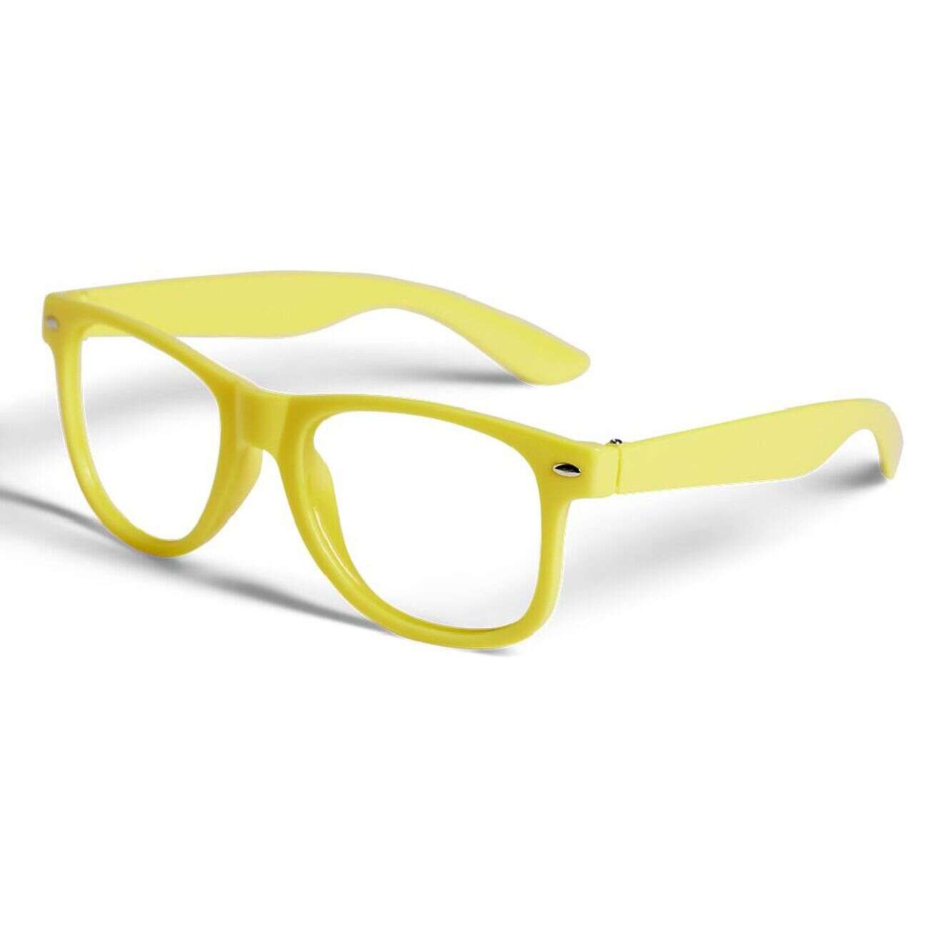 Lunettes sans verre fluo (4 modèles)