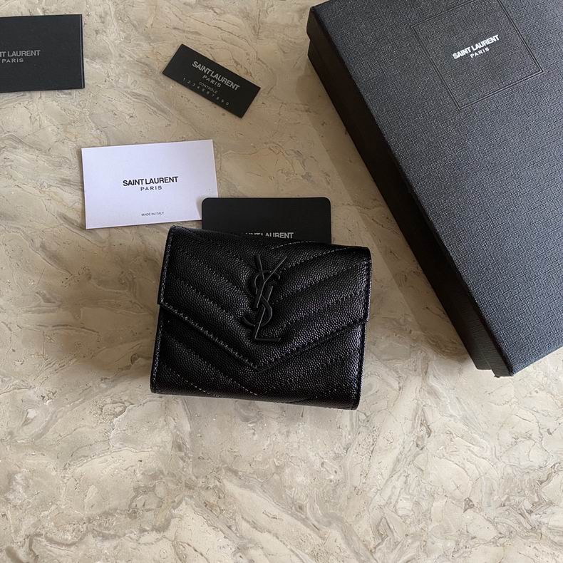 Y  wallet black  SIZE:12.5x10x2.5CM  07
