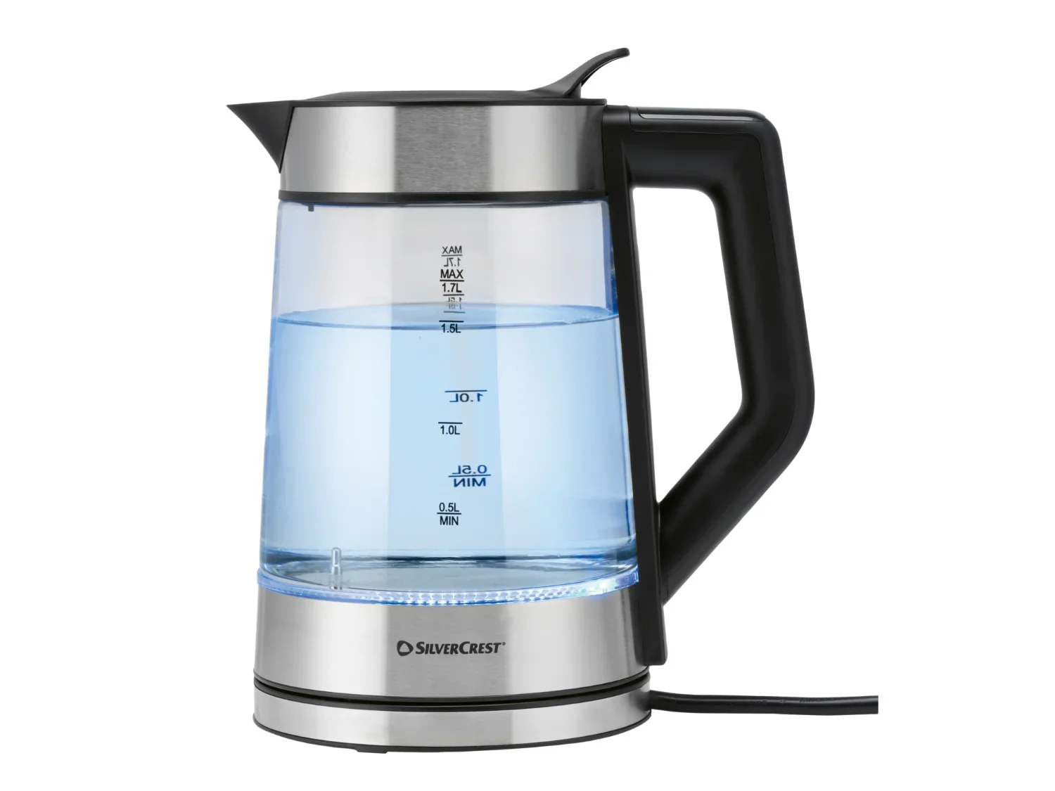 SILVERCREST Bouilloire numrique en verre
