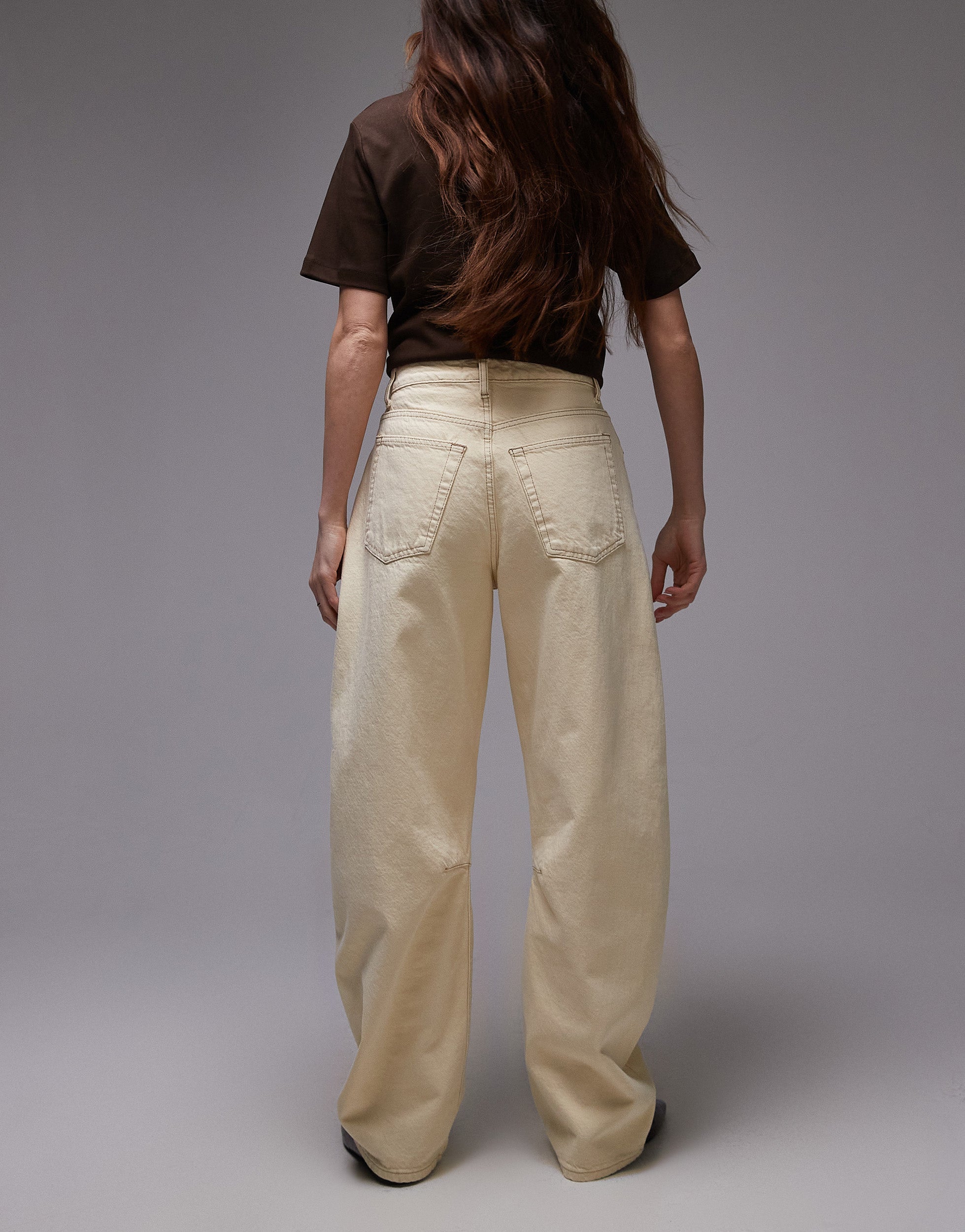 VERO MODA® TOPSHOP Mid waist Barrel Fit Jeans