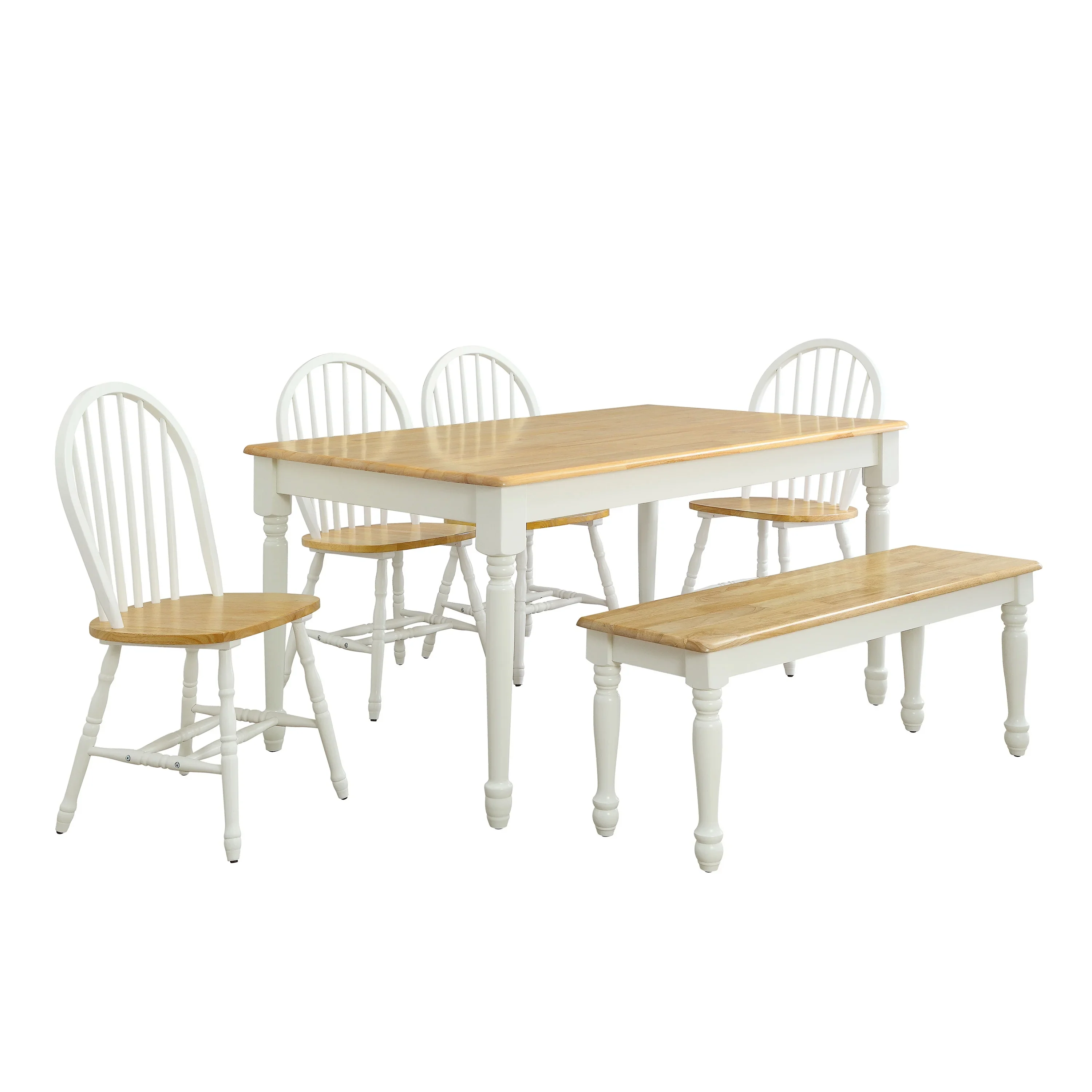 Better Homes and Gardens Autumn Lane Farmhouse Dining Table, Multiple Finishes