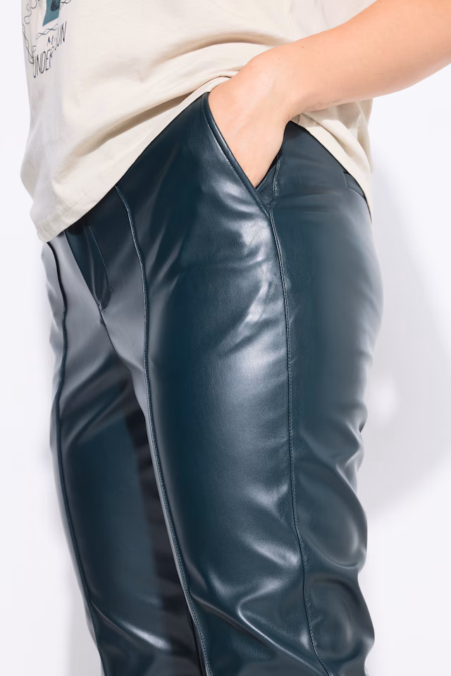 Faux Leather Pants