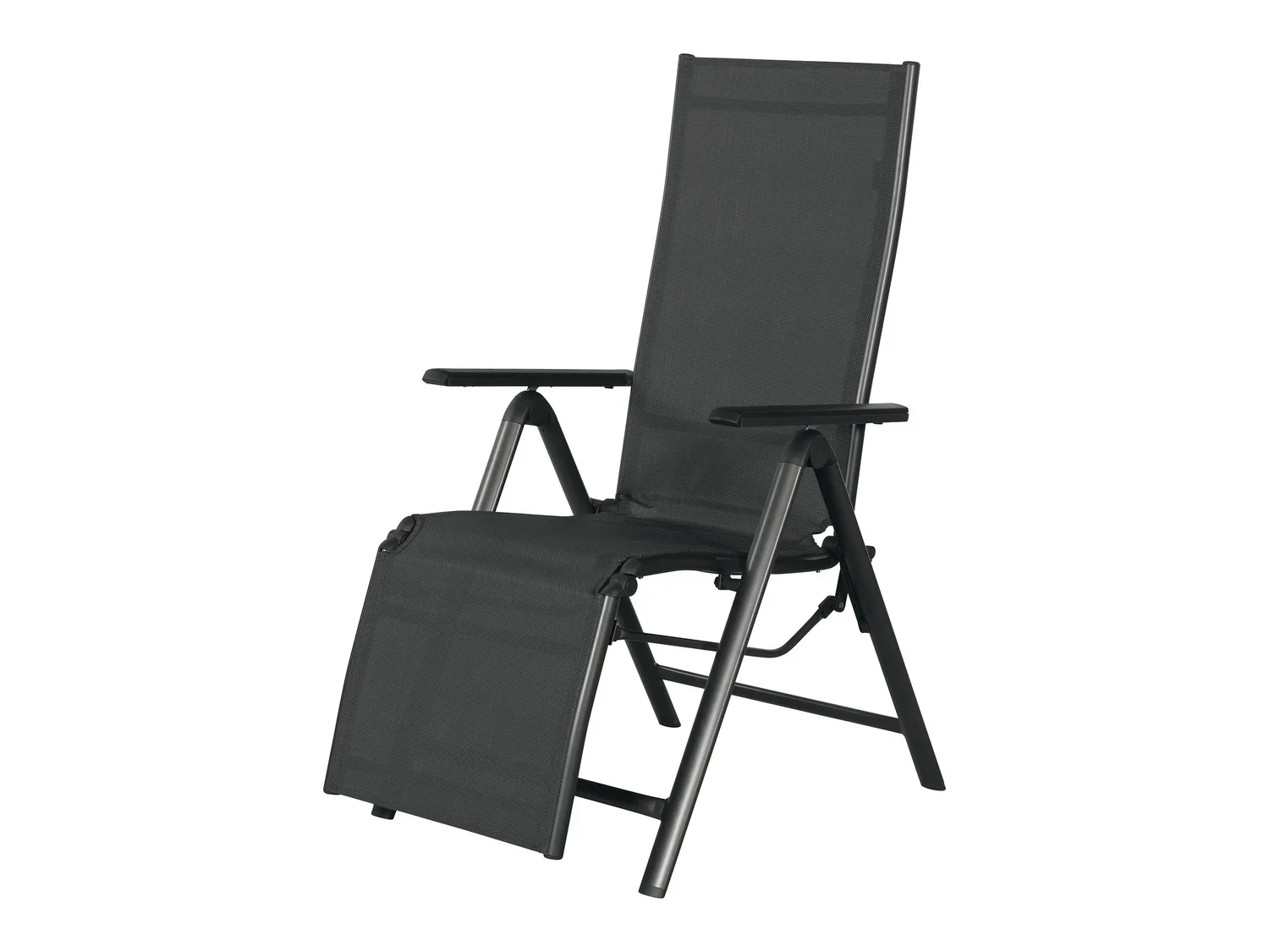 LIVARNO home Fauteuil de jardin Houston, noir/anthracite