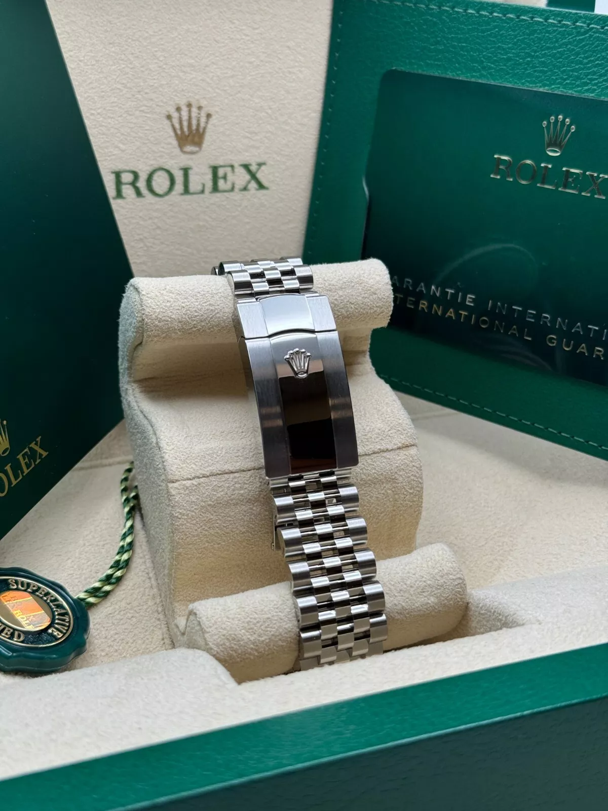 [Super Clone]RLX  Datejust 41mm 126334-0022 Slate Roman Jubilee Stainless Steel Mens Watch