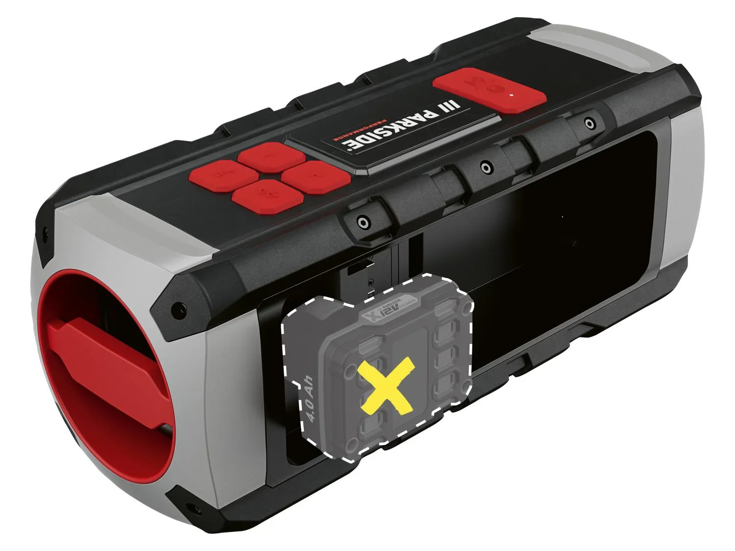 PARKSIDE PERFORMANCE Haut-parleur de chantier Bluetooth
