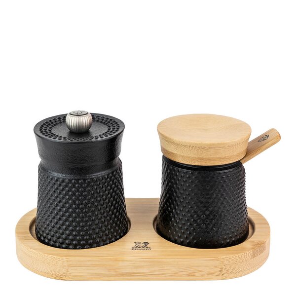 Bali spice palace kvernsett 8 cm svart