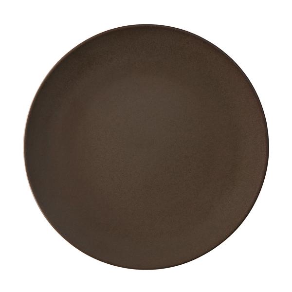 Ceramic workshop frokost tallerken 19,5 cm kastanje