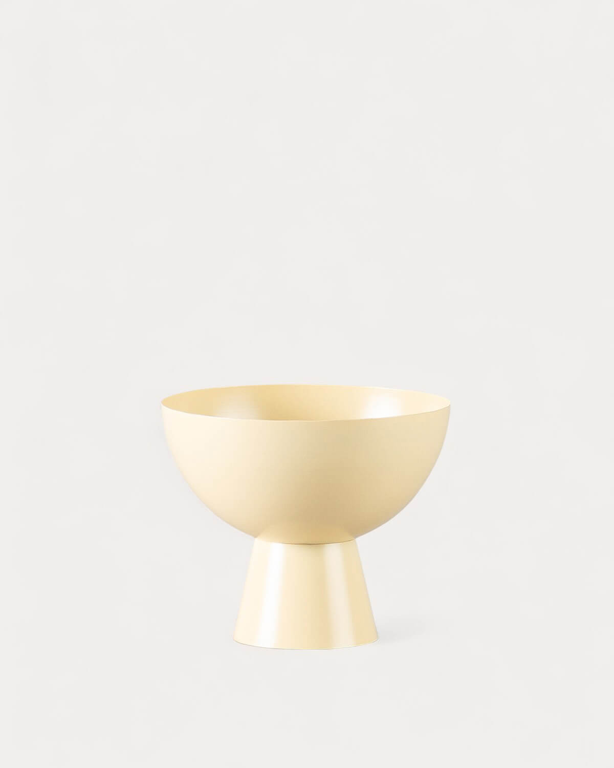 Eladi - Cuenco Decorativo de Metal con Base (Ø20 cm) Eladi